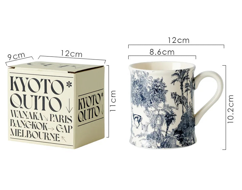 Fernmere Vintage Ceramic Mug