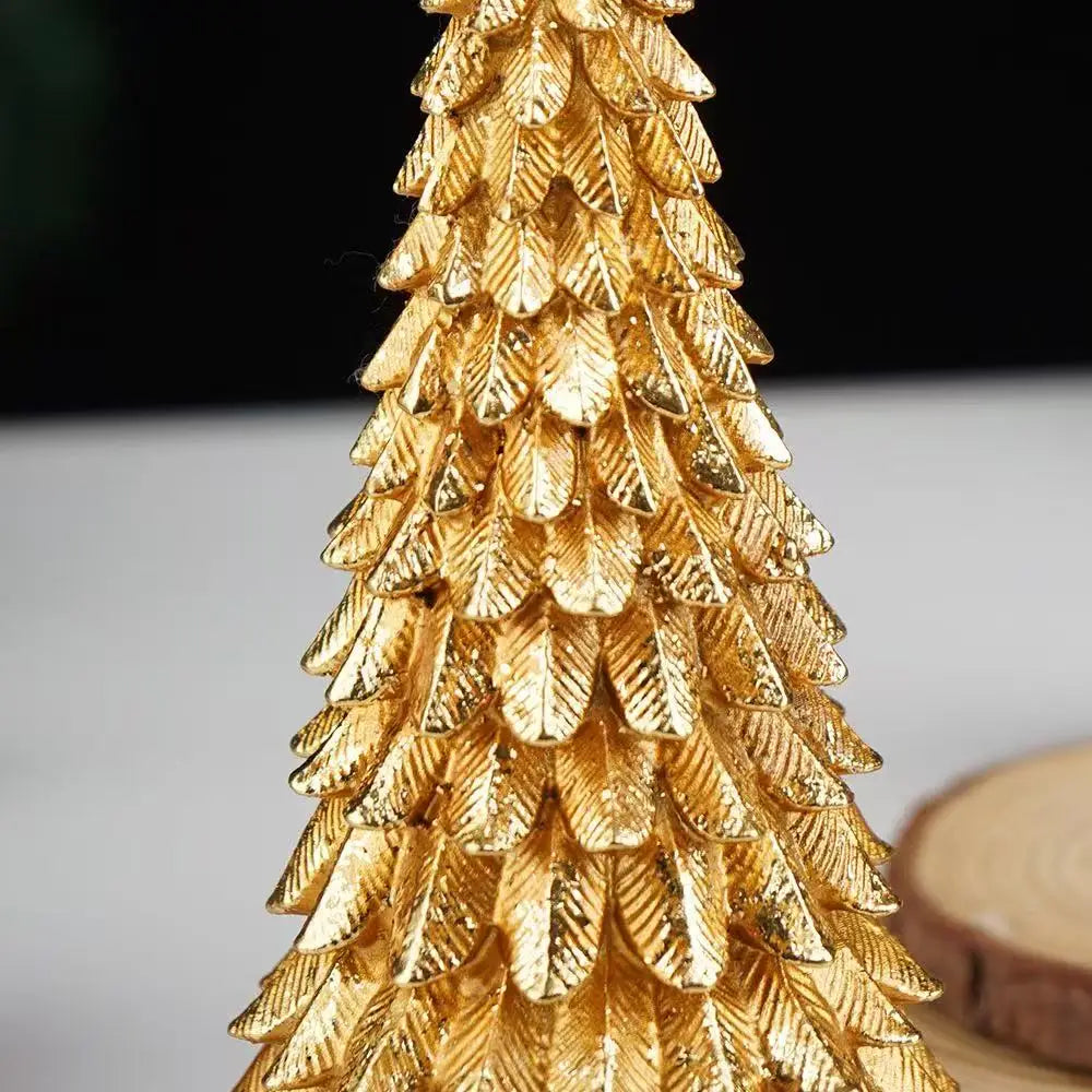Tabletop Resin Christmas Tree Figurine