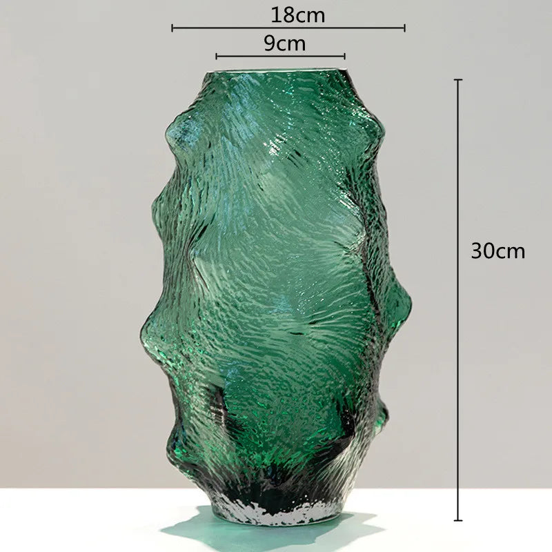 Sea Cucumber Glass Vase by DecorBites™