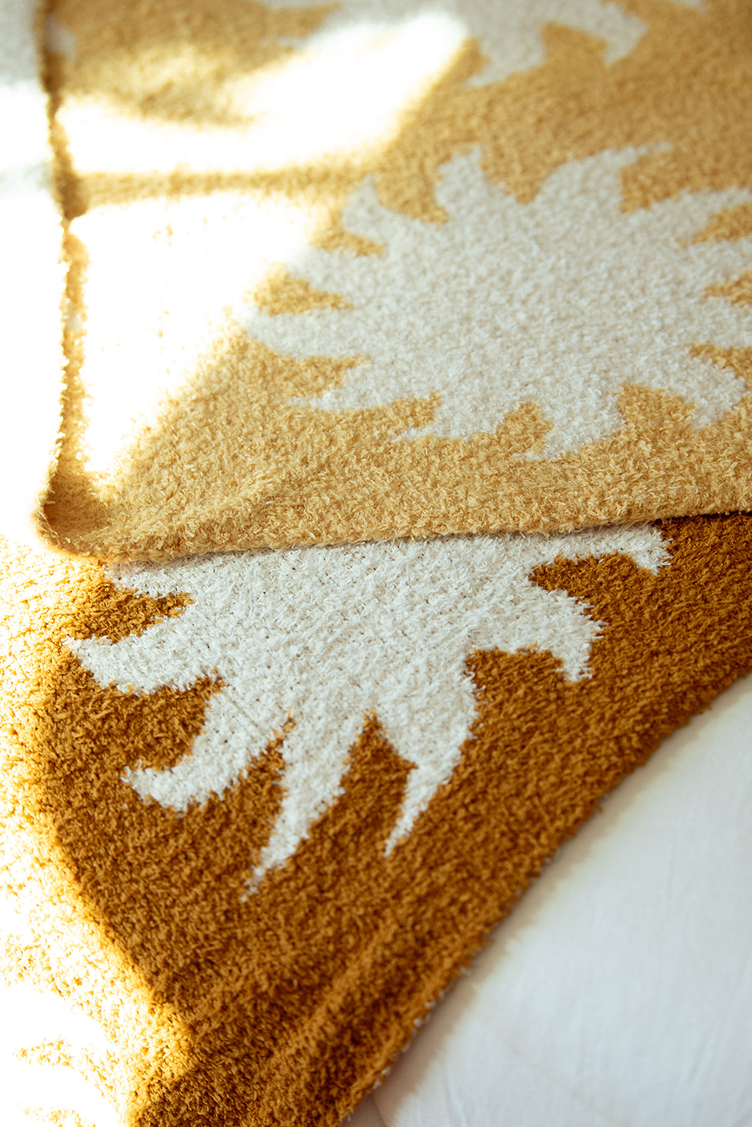 Marigold Sun Plush Throw