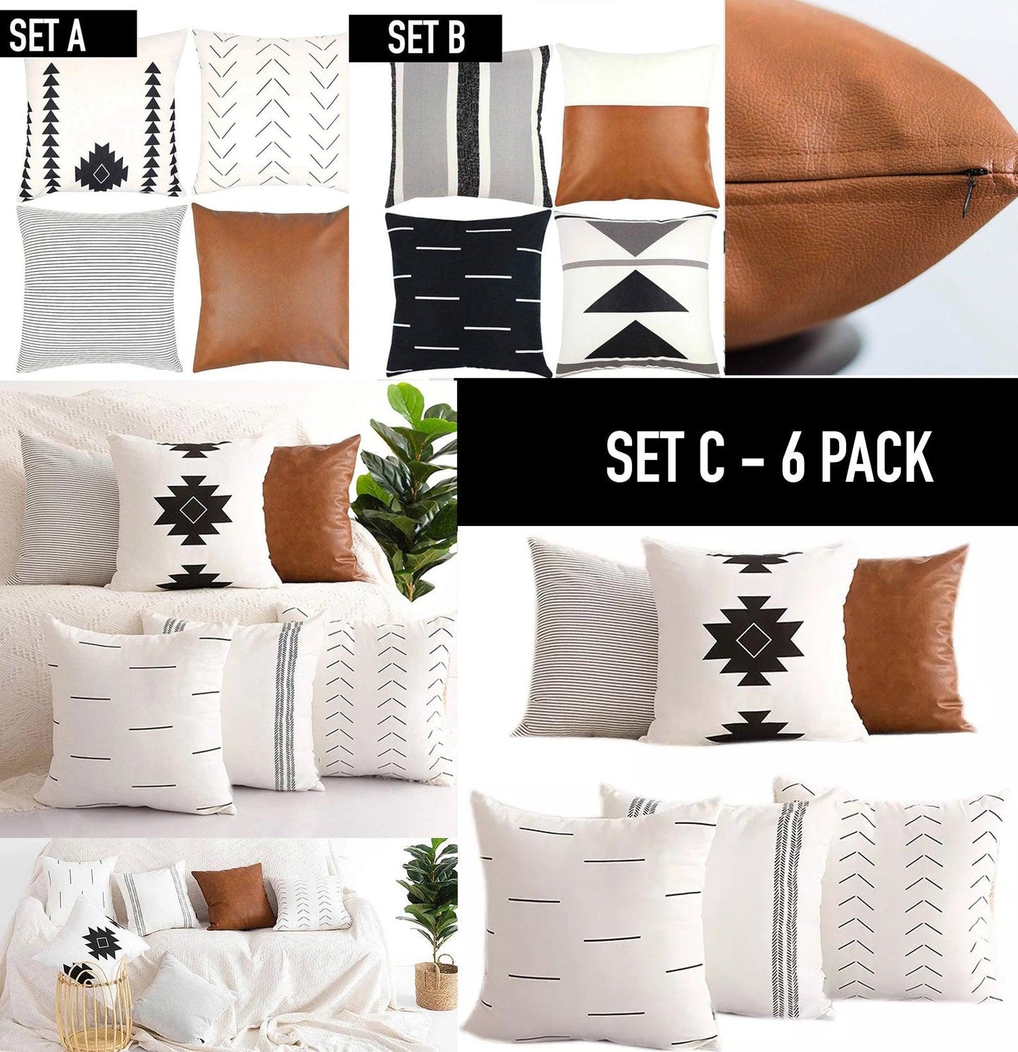 Amber & Farm Pillow Case Set