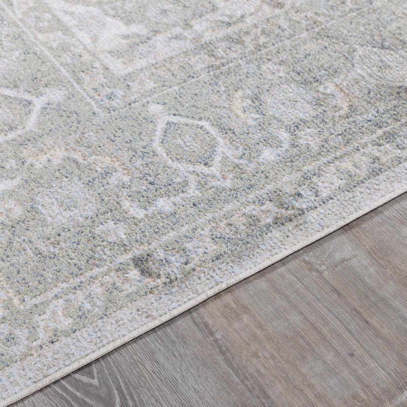 Gael Cream Washable Runner Rug