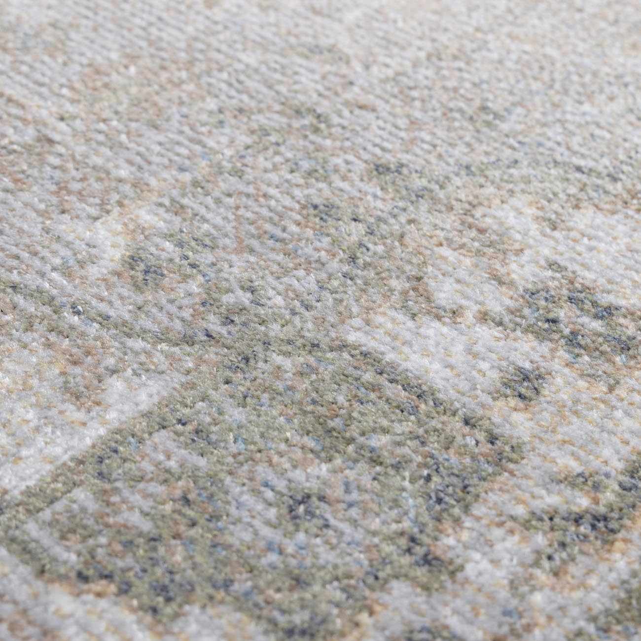Gael Cream Washable Runner Rug