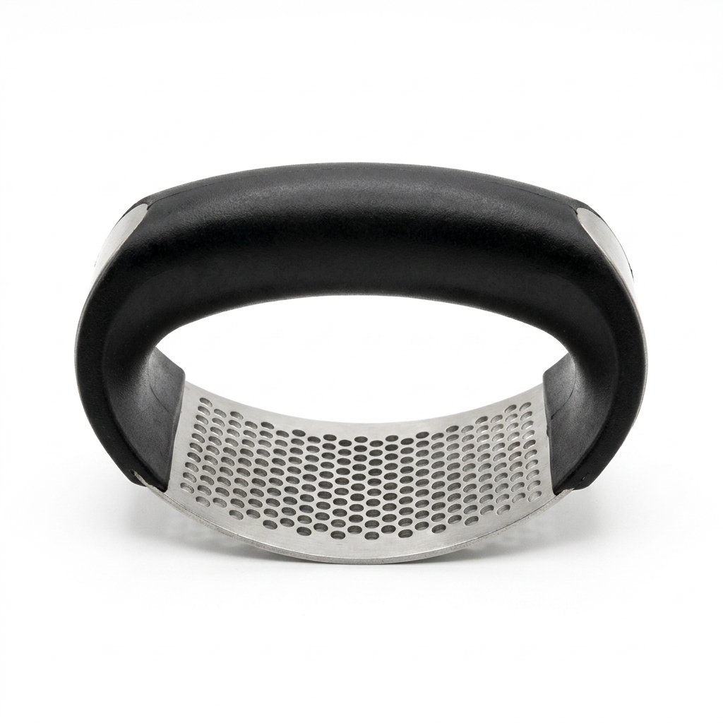 Kiva Stainless Steel Garlic Press