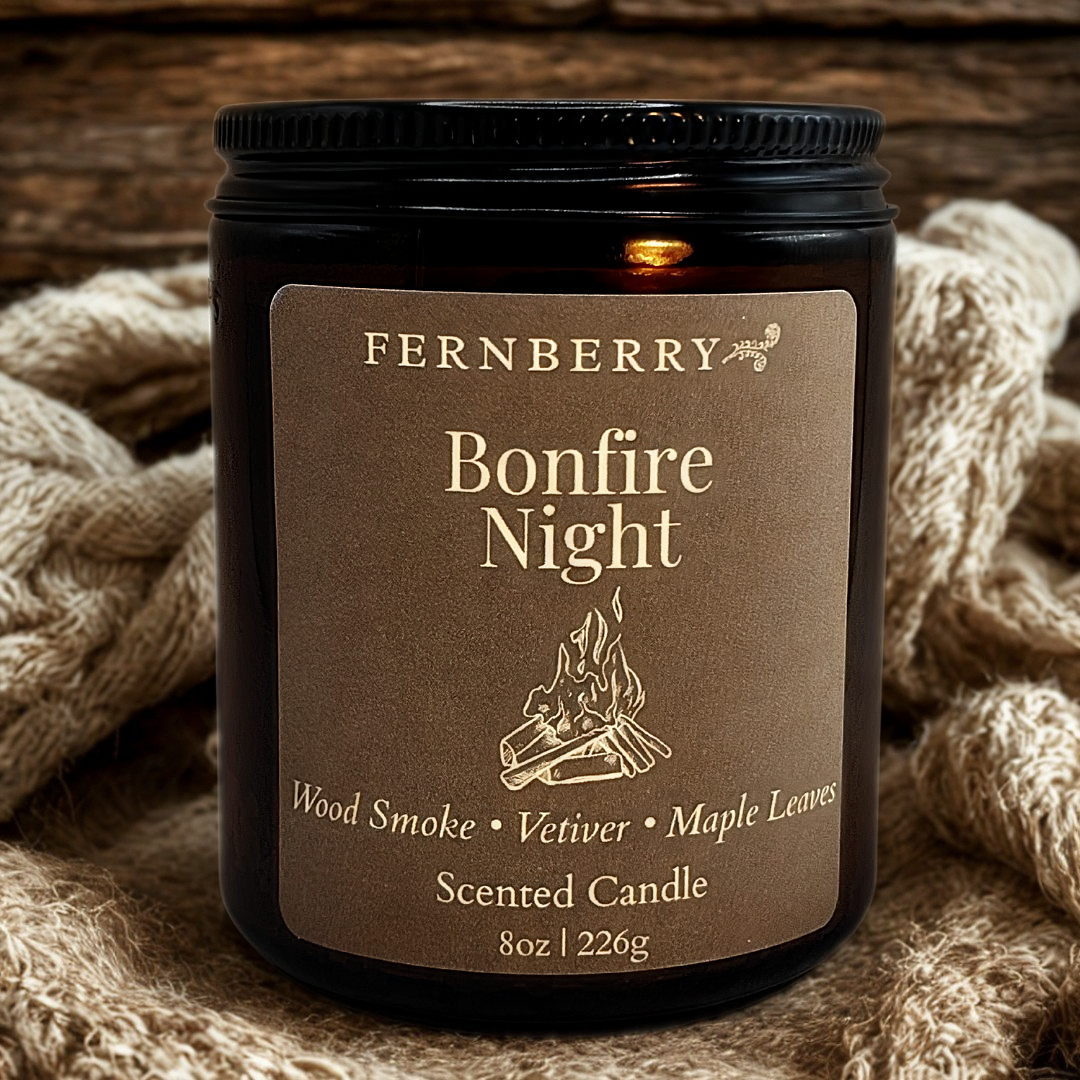 Bonfire Night Wood Wick Candle