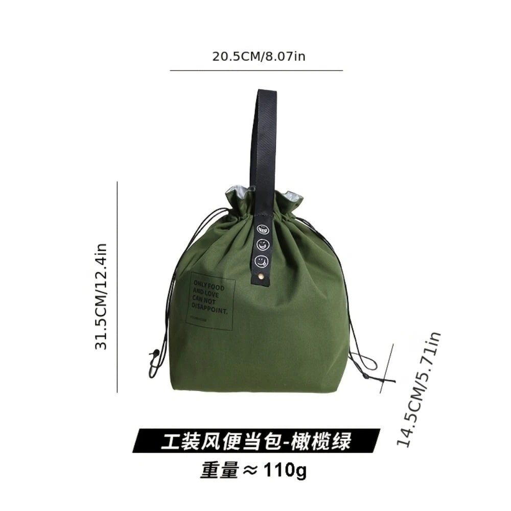 The OG Bento Canvas Insulated Lunch Bag
