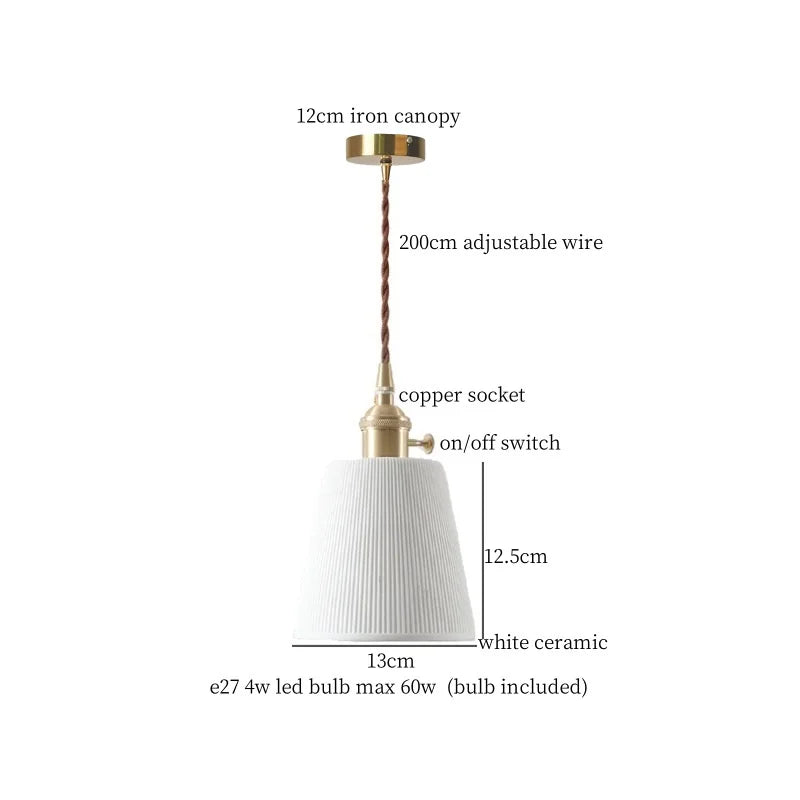 Lotus Flower Ceramic Pendant-DecorBites™