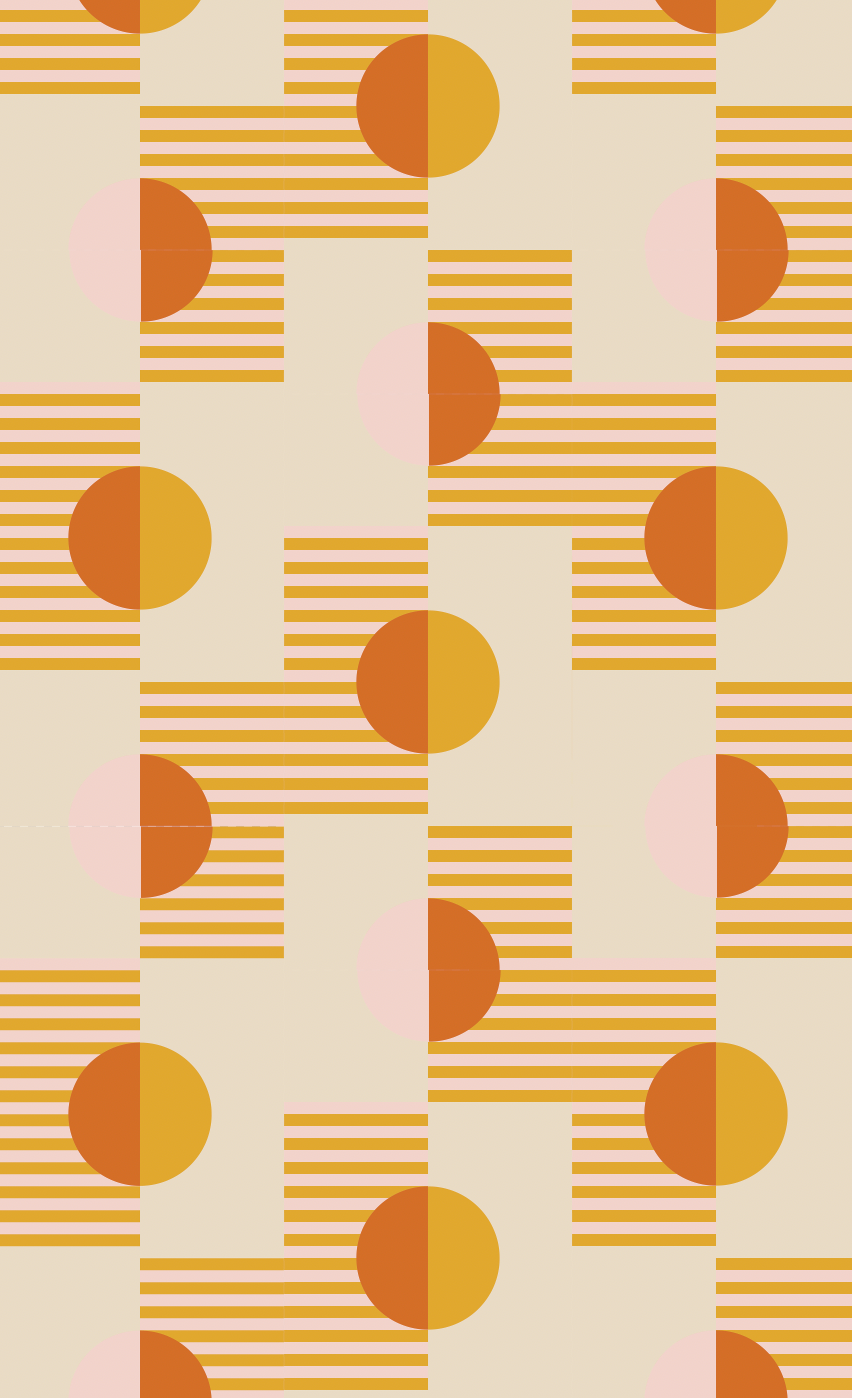 Summer Suns Wallpaper | yellow & orange
