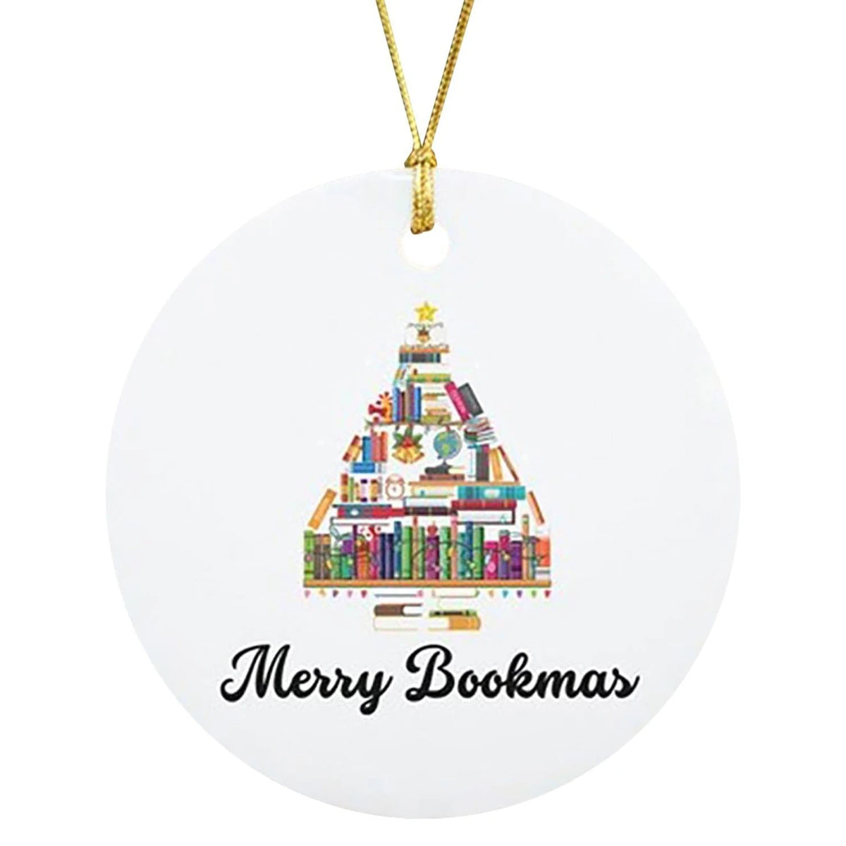 Acrylic Books Christmas Tree Decoration