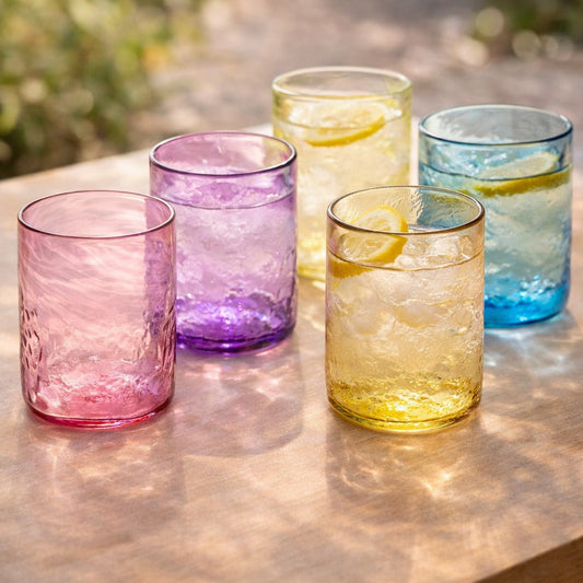 Soleado Handblown Glasses & Tumblers