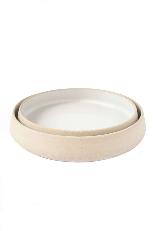 Lola Handmade Stoneware Dinner Plates