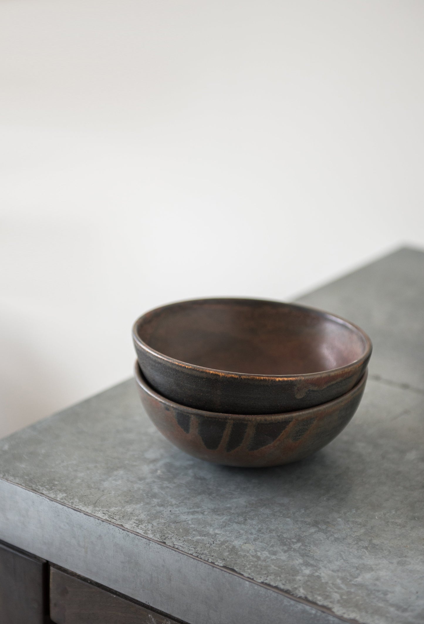 Raya Rust Artisanal Stoneware Bowl