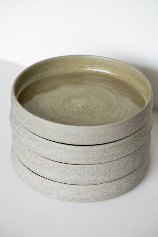 Tapinka Handmade Concrete Stoneware Dinner Plates