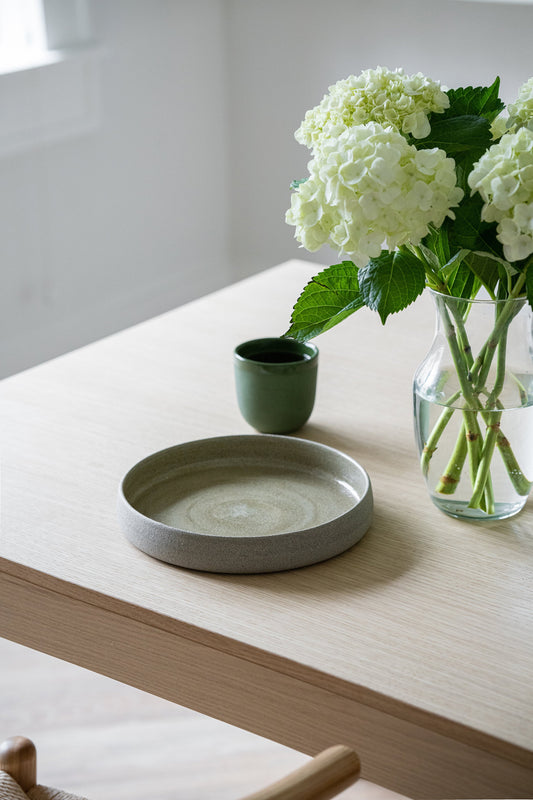 Tapinka Handmade Concrete Stoneware Dinner Plates
