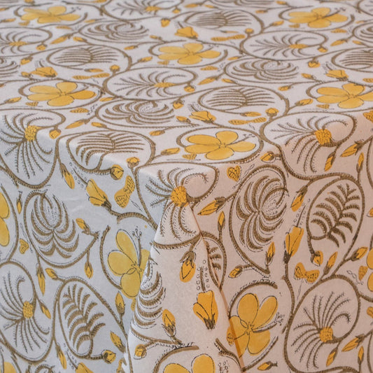 Summer of Love Cotton Tablecloth