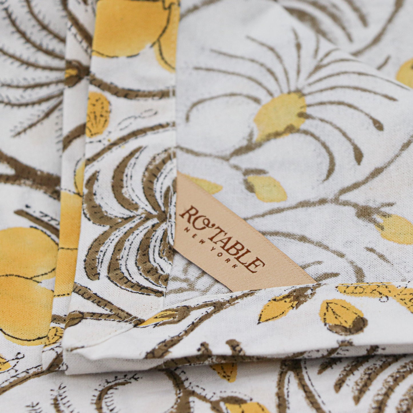 Summer of Love Cotton Tablecloth