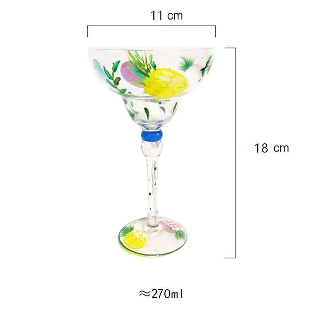 Handmade Artisan Margarita Glasses