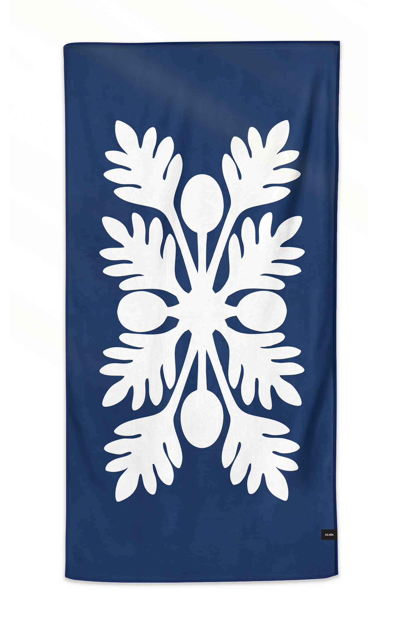 'Ulu Palaka Blue Anywhere Towel