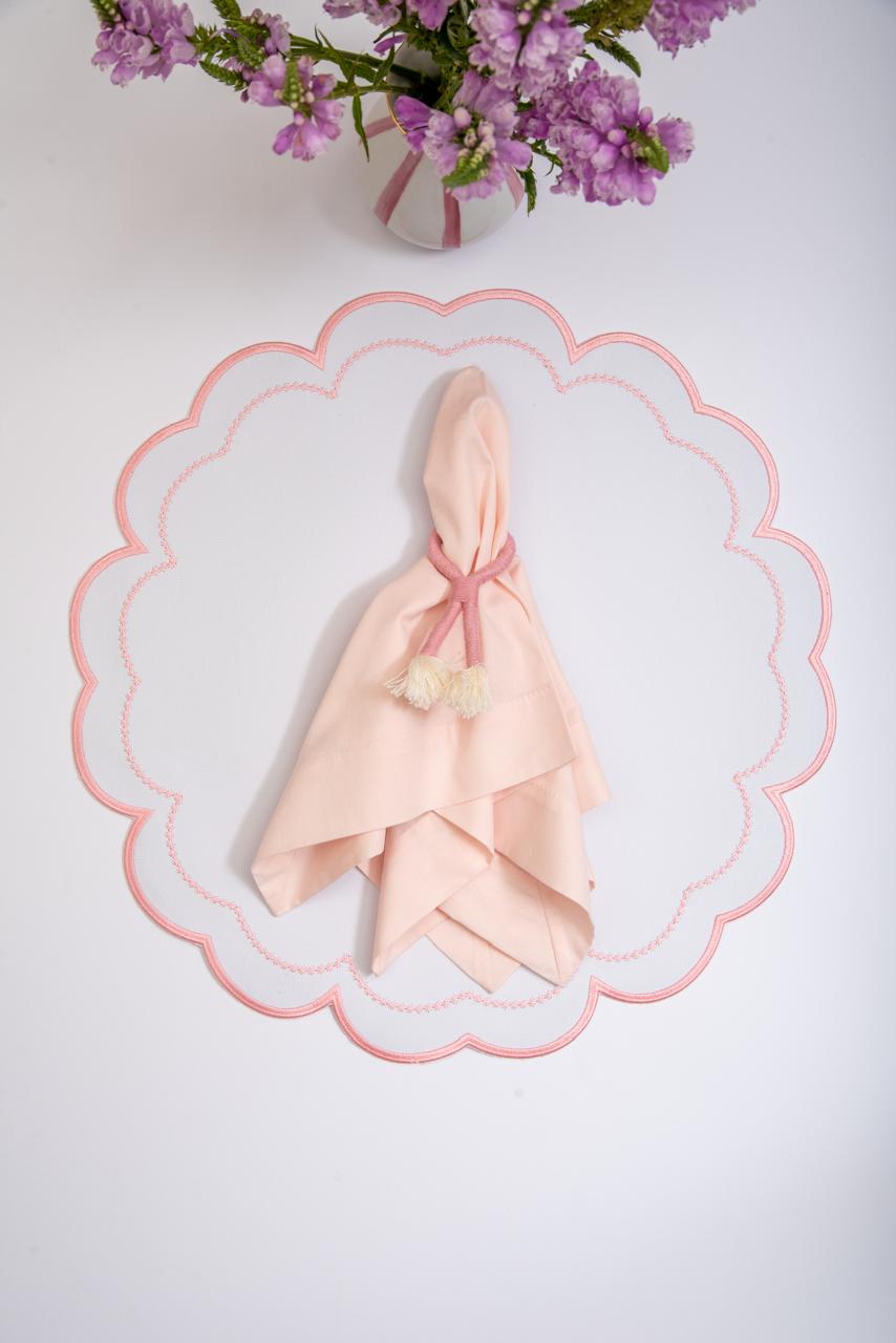 Willow Rose Cotton Napkin