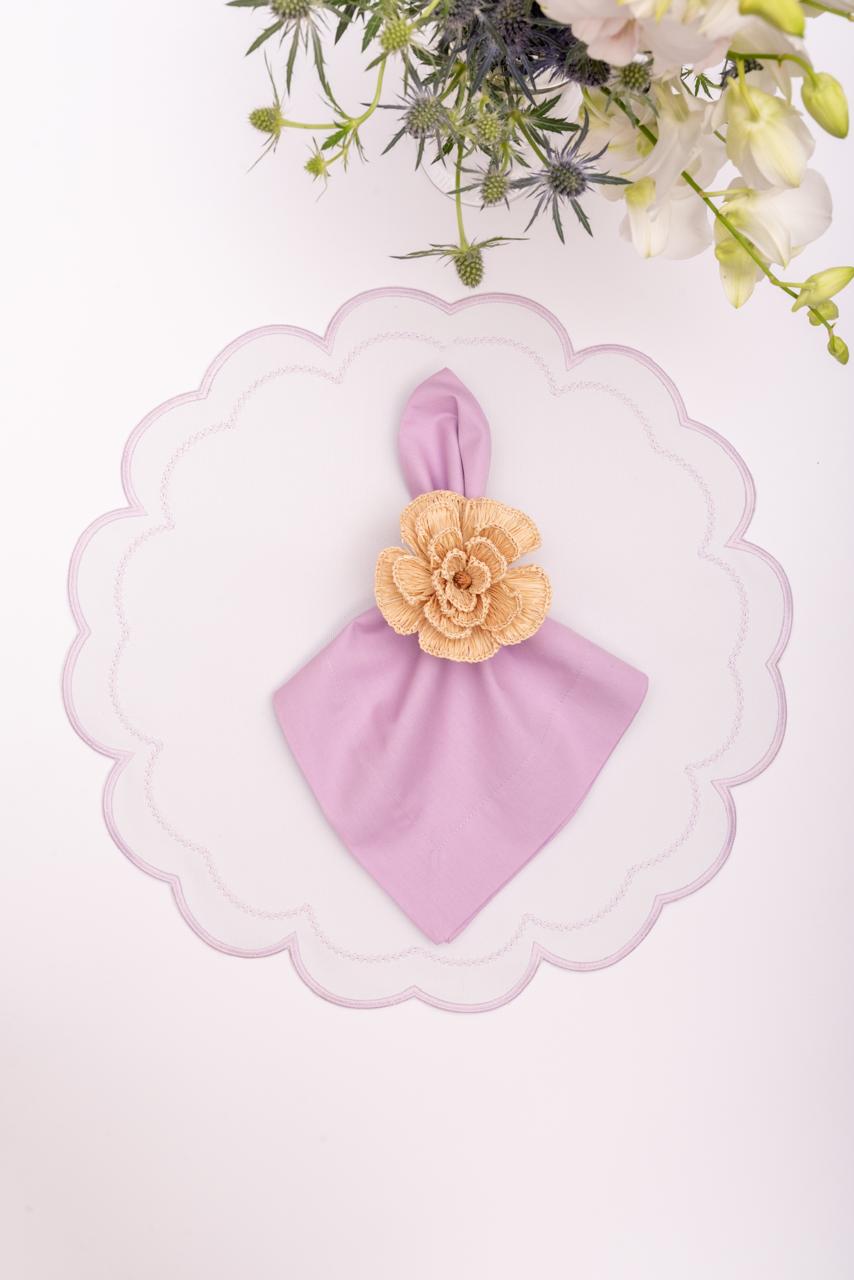 Willow Rose Cotton Napkin