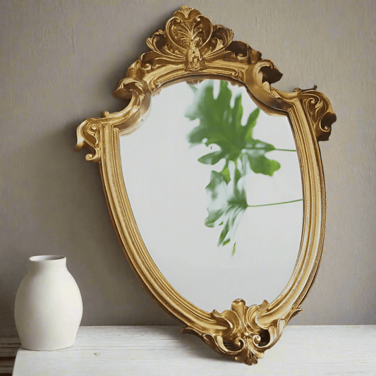 Vintage Gold Baroque Wall Mirror