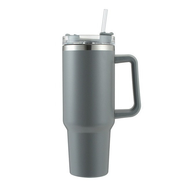 Insulated Tumbler With Straw