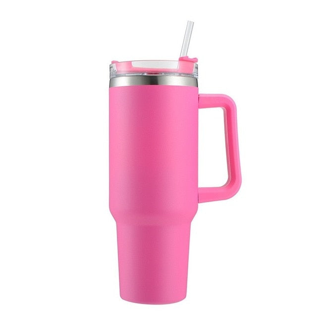 Insulated Tumbler With Straw