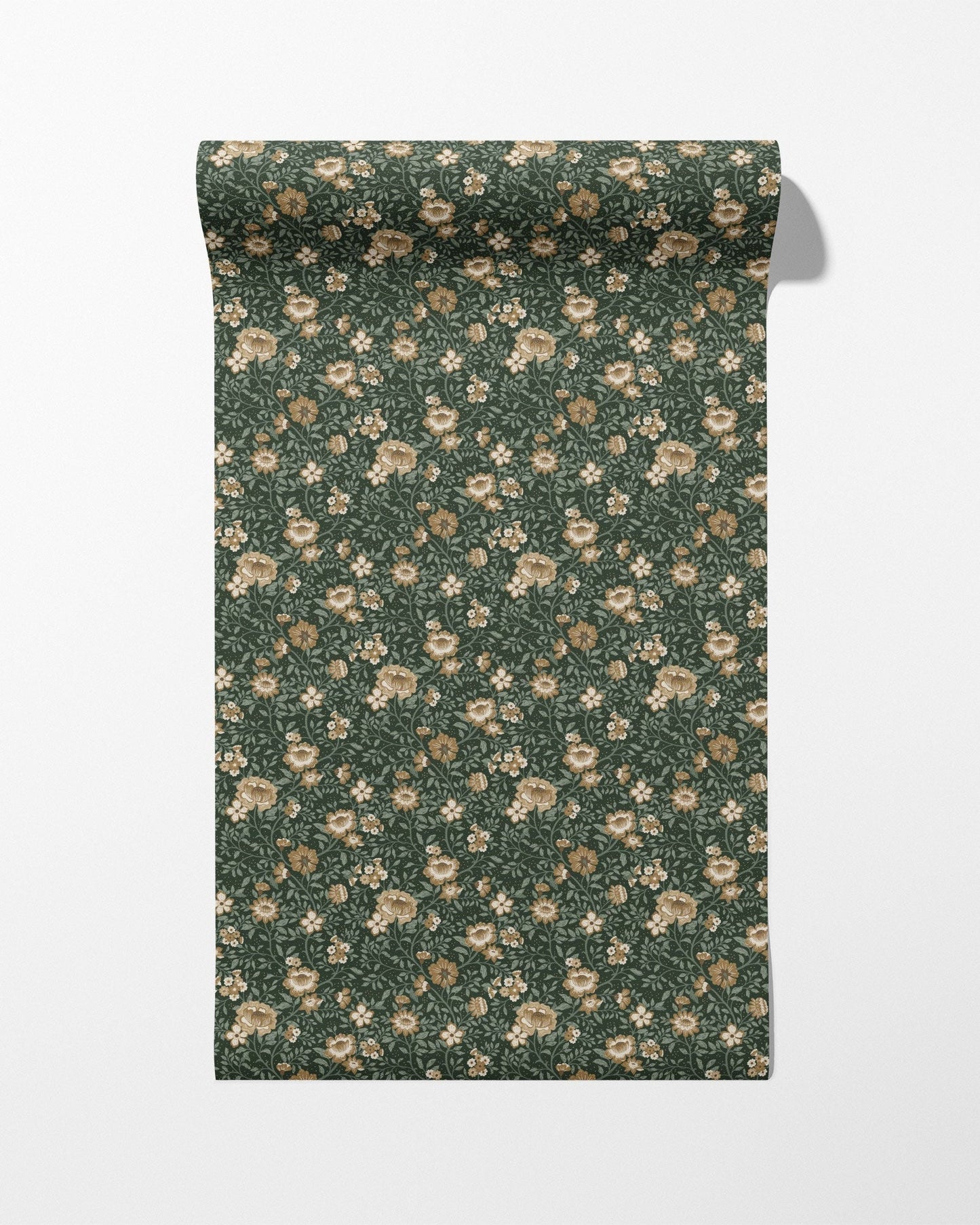 Annabelle Wallpaper in Woodland Green