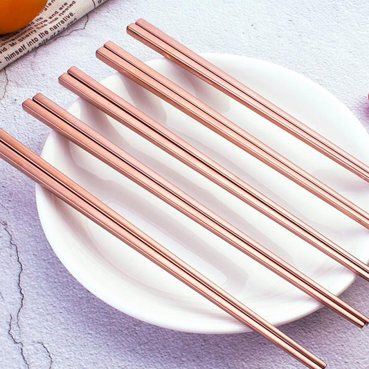 Annie Rose Gold Chopsticks