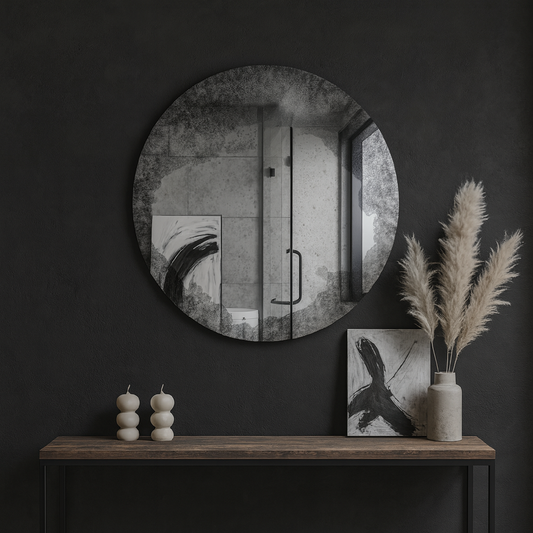 Vintage Distressed Antique Wall Mirror