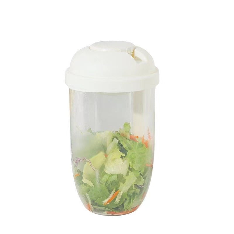 On-The-Go Cup Container with Fork Set