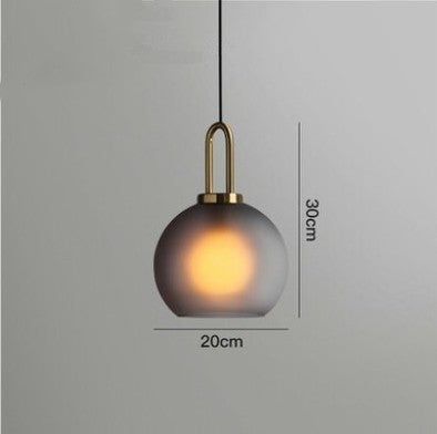 Nordic Simple Modern Glass Chandelier