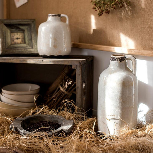 Binglie Glazed Pottery Vase