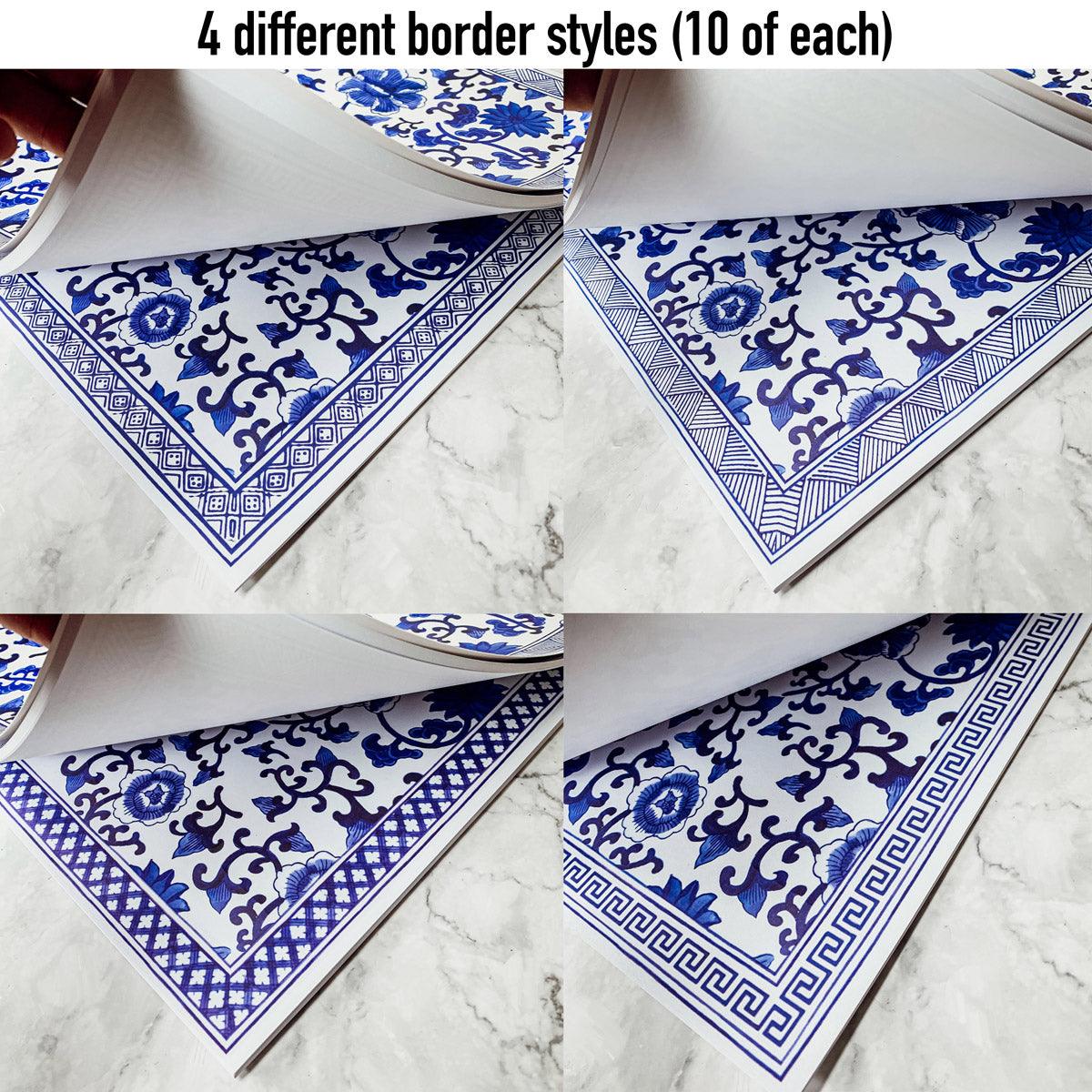 Chinoiserie Bleu Placemats