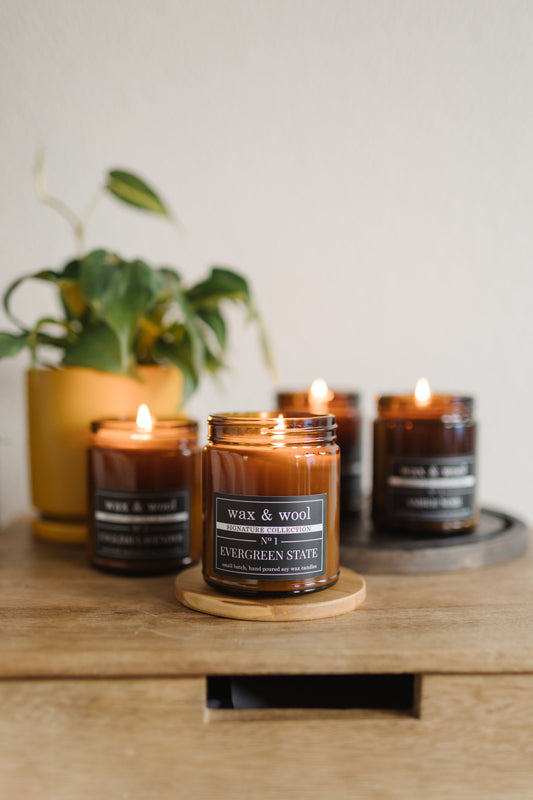 Evergreen Sea Salt Candle