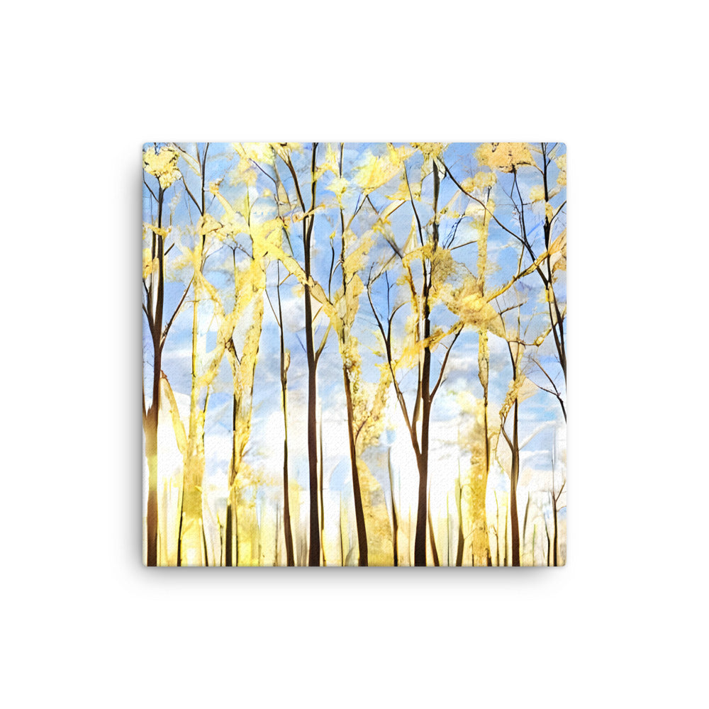 Golden Forest Canvas