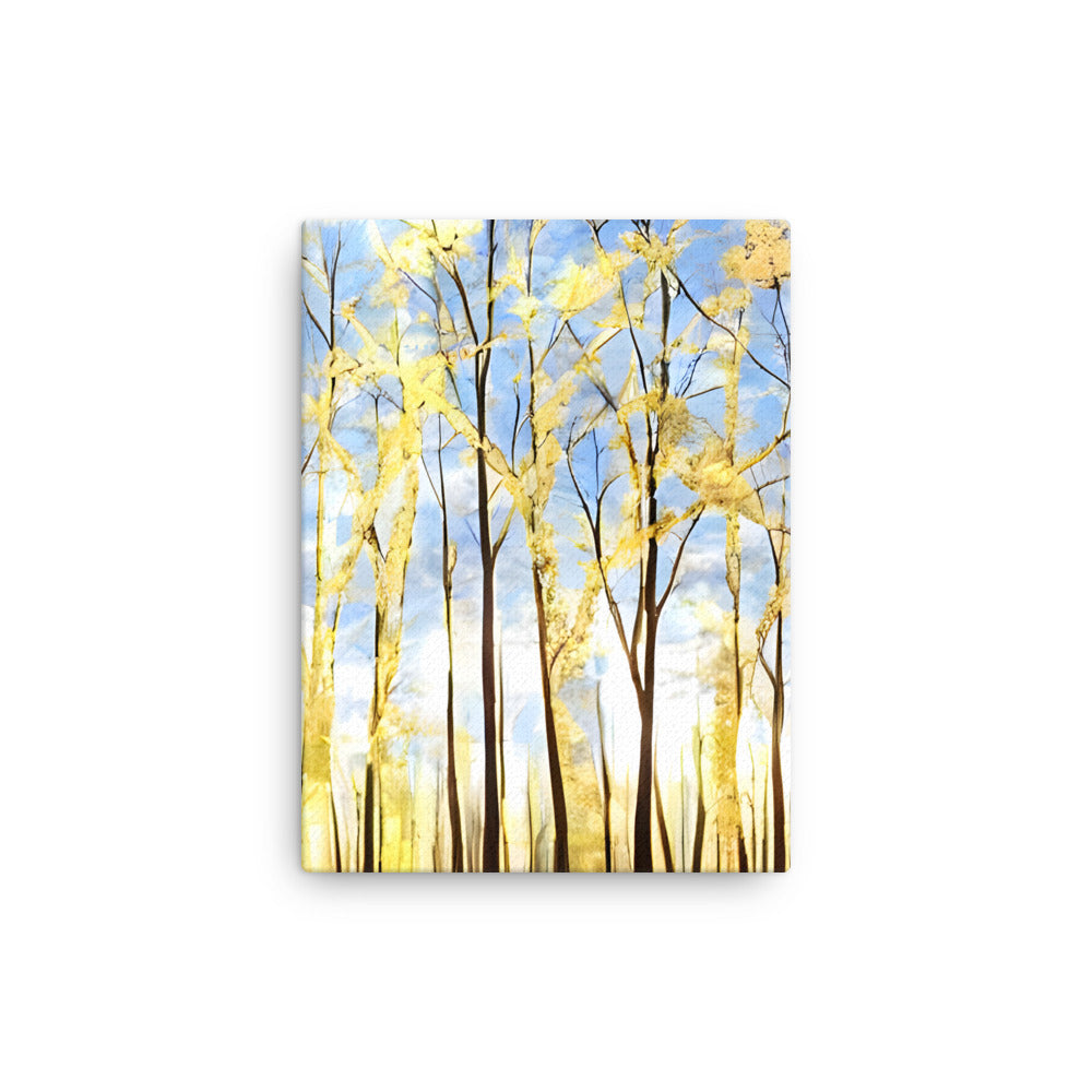 Golden Forest Canvas