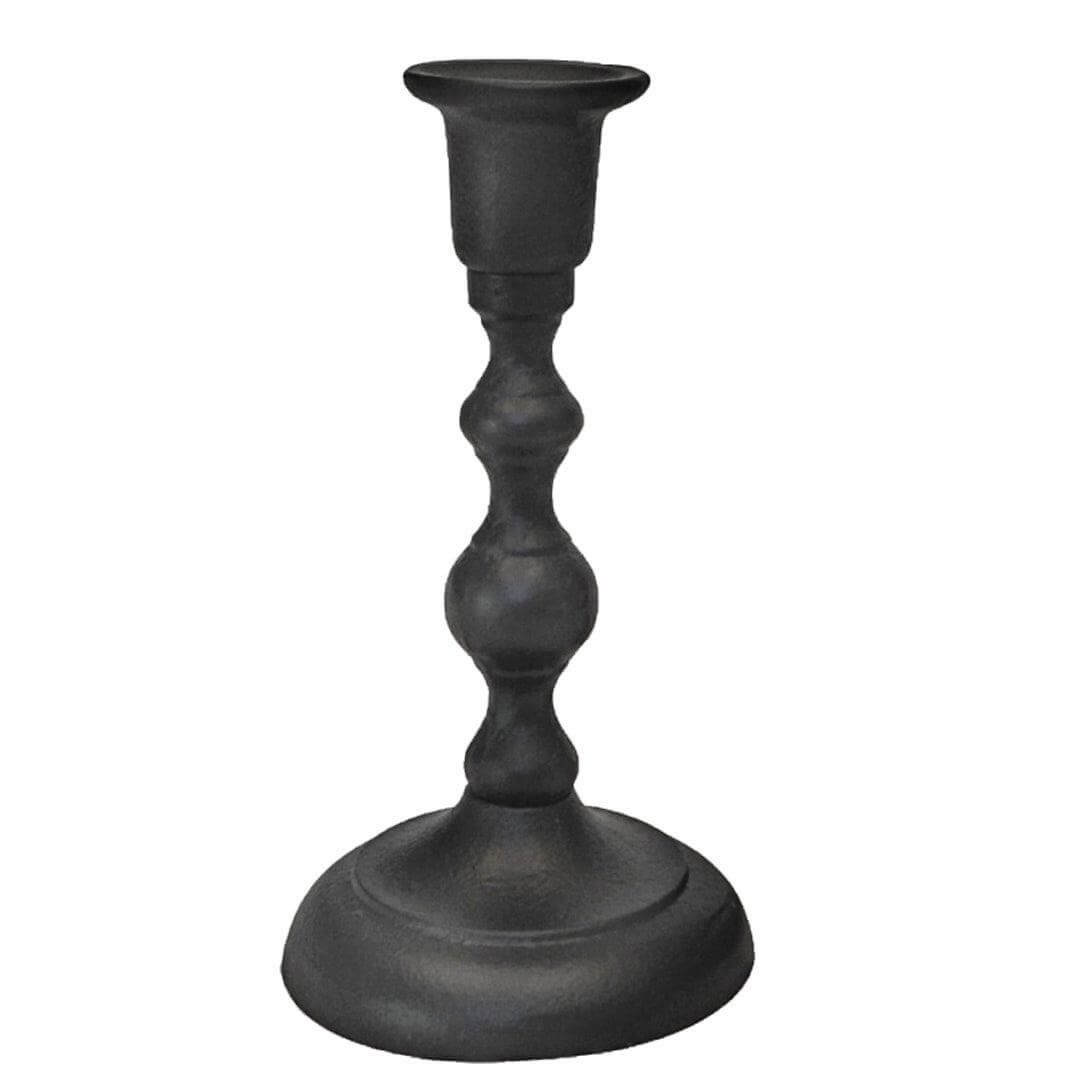 Handcrafted Cast Iron Taper Candle Holder
