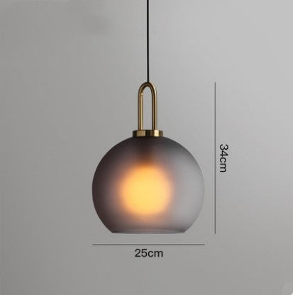 Nordic Simple Modern Glass Chandelier