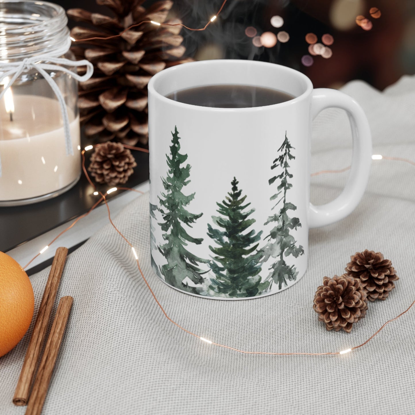 Into the Forest Christmas Tree Mug
