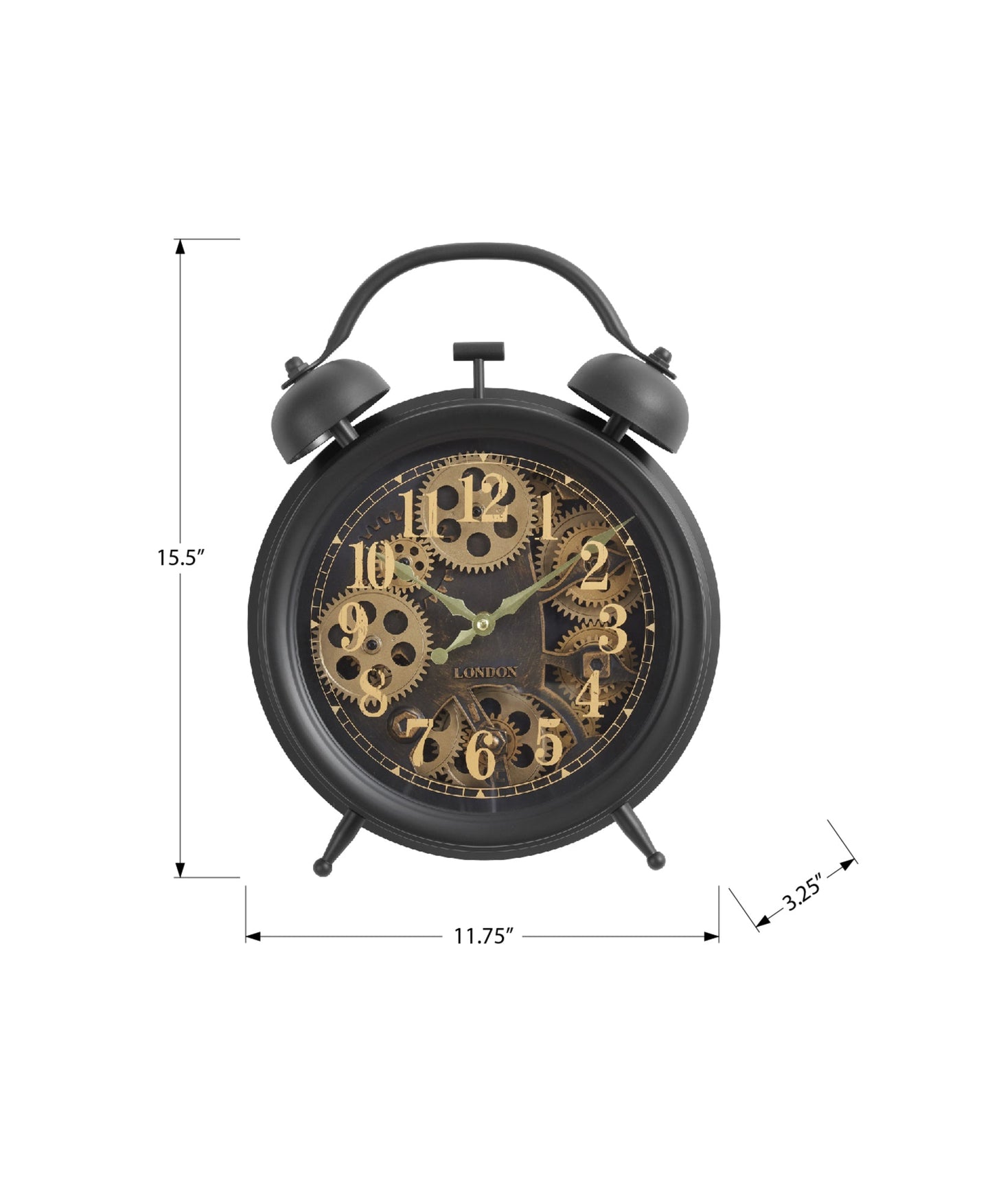 Gear Mechanism Table Clock