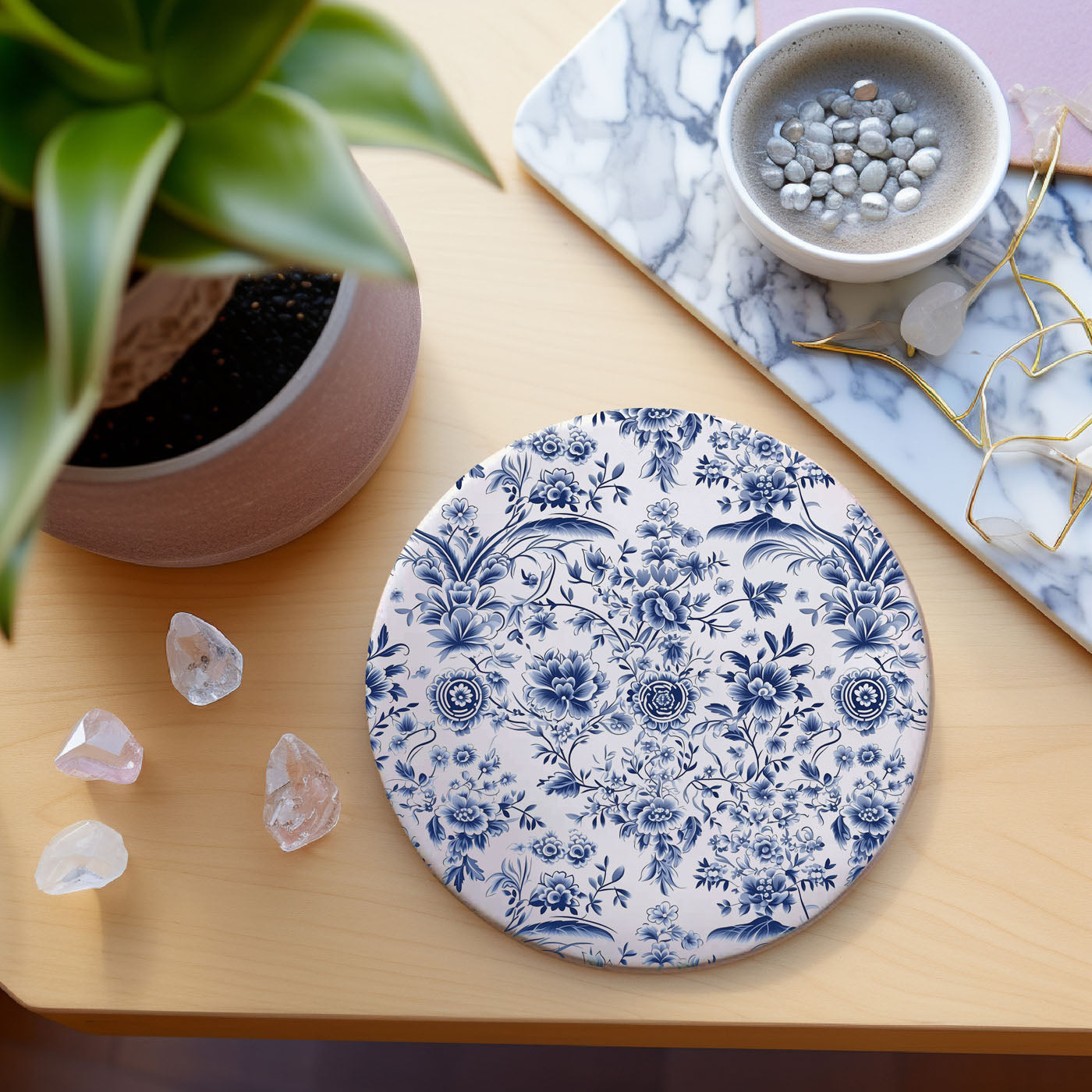 Chinoiserie Bleu Coasters