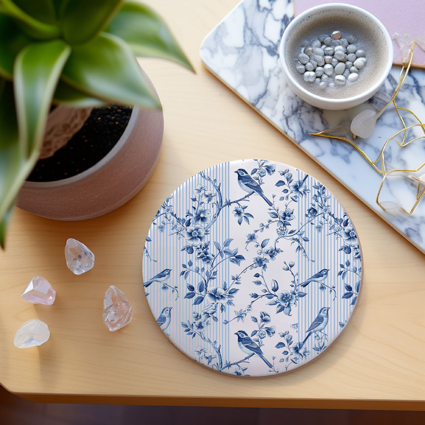 Chinoiserie Bleu Coasters