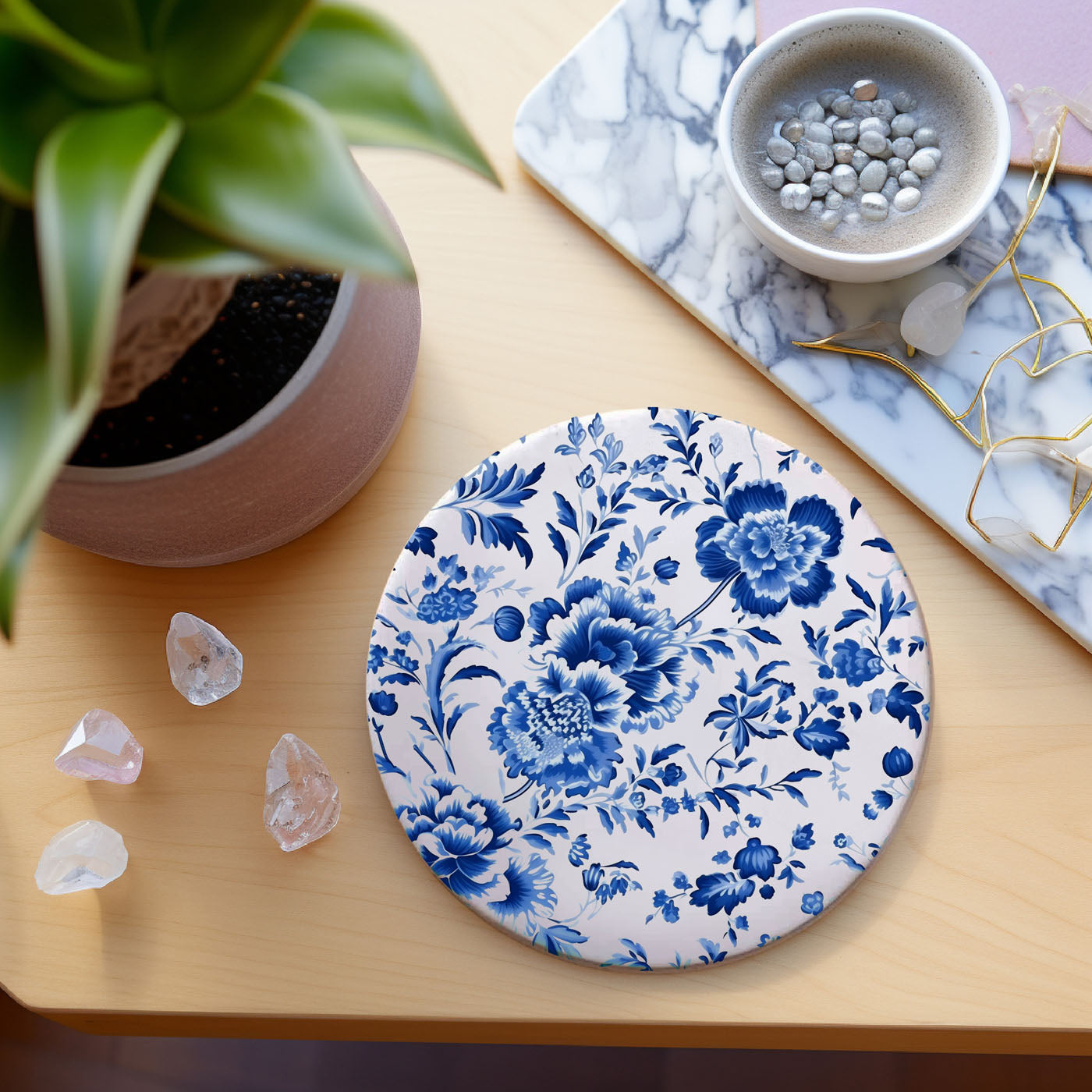 Chinoiserie Bleu Coasters