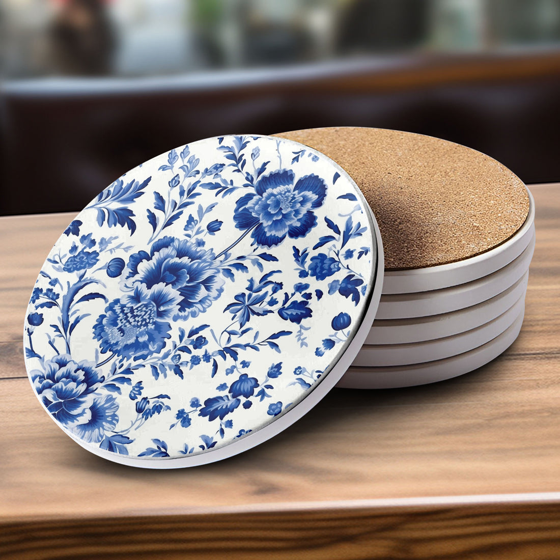 Chinoiserie Bleu Coasters