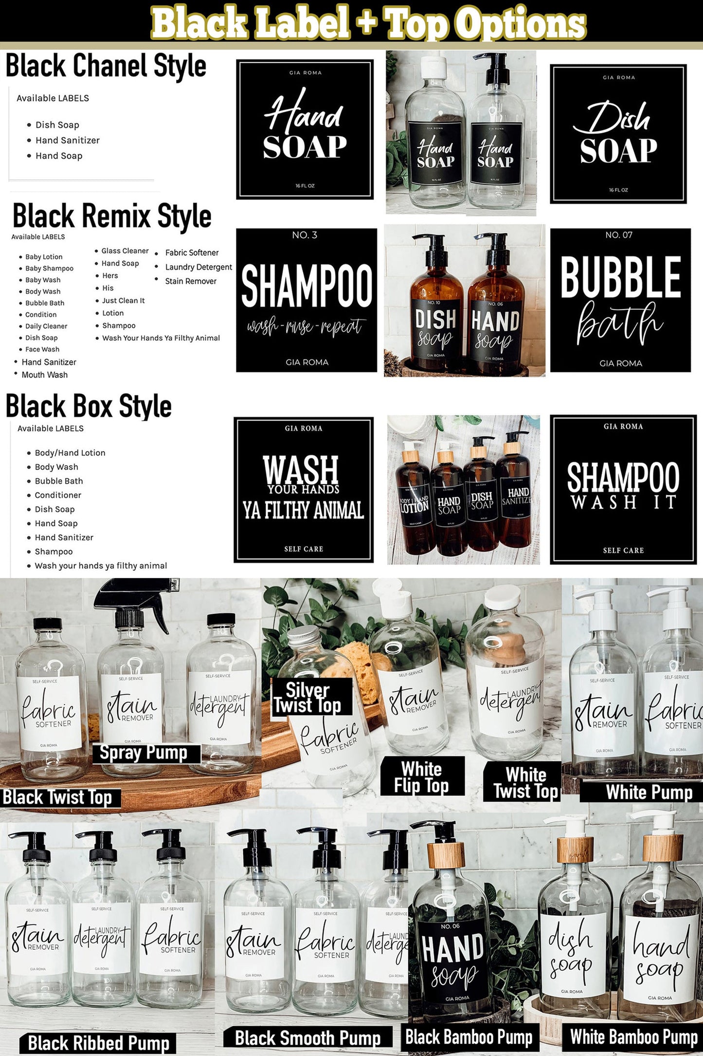 The Decorative Glass Dispenser