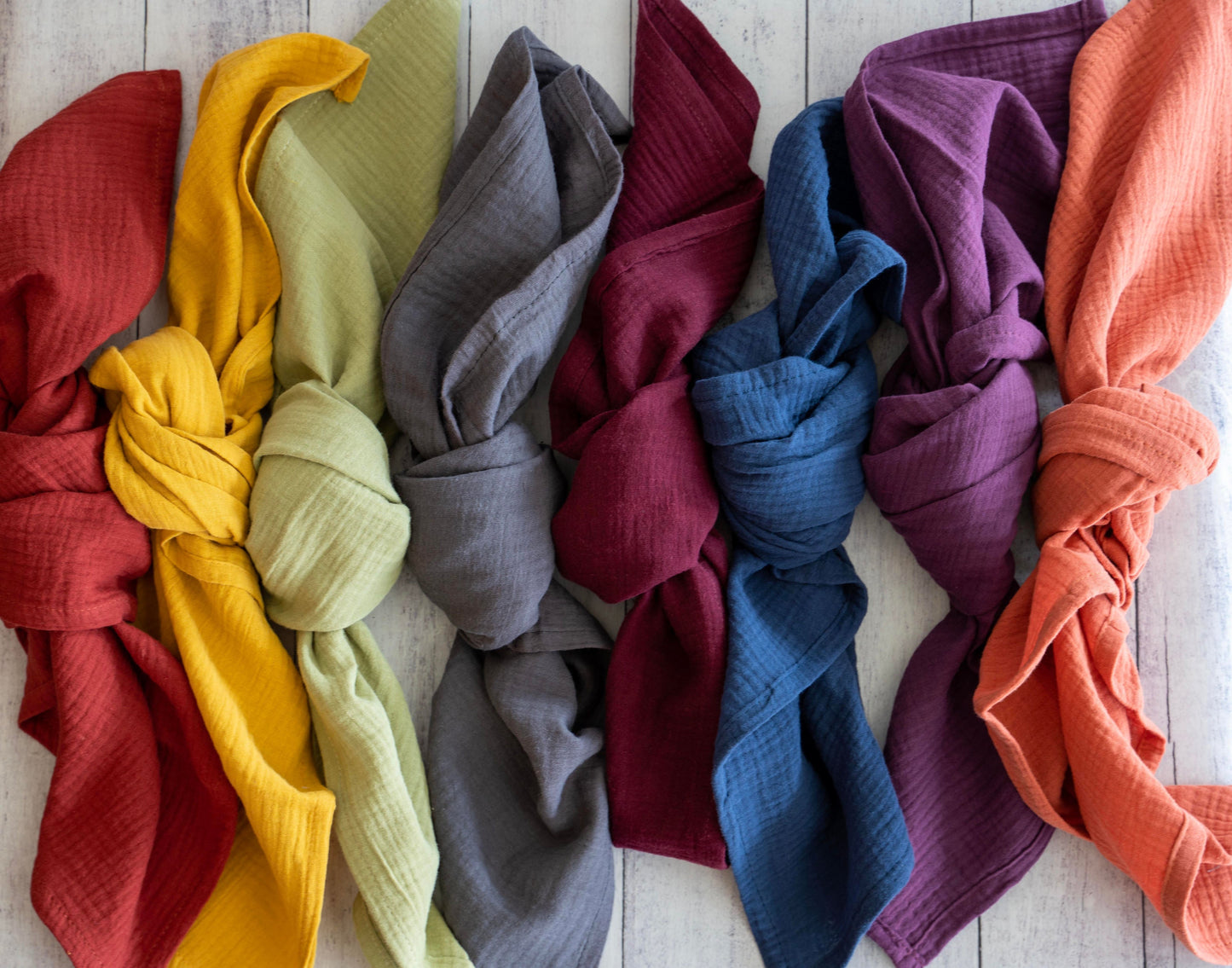 Cotton Crinkle Cloth Napkins