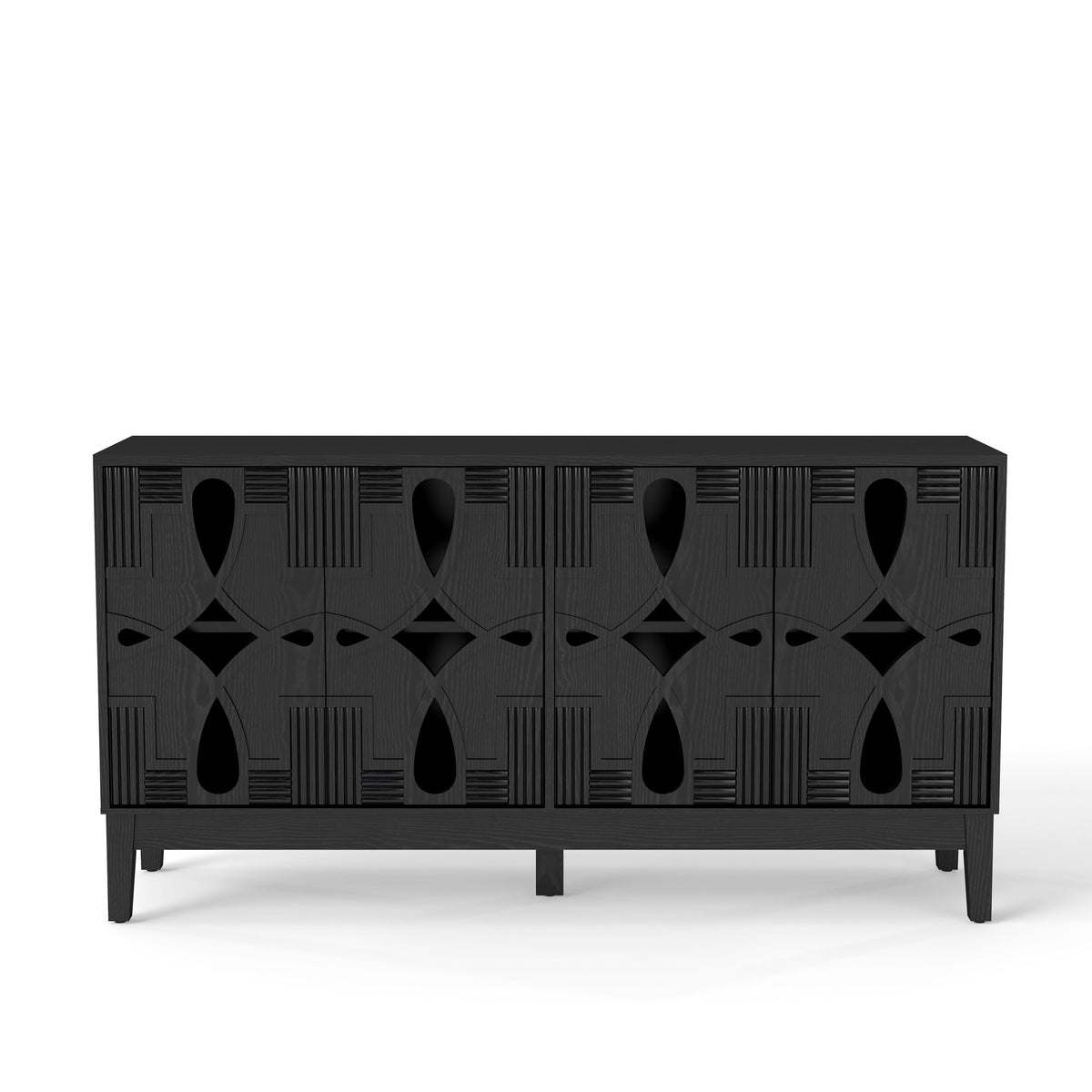 Mid Century Modern Sideboard Buffet Cabinet with Storage | 60.5"