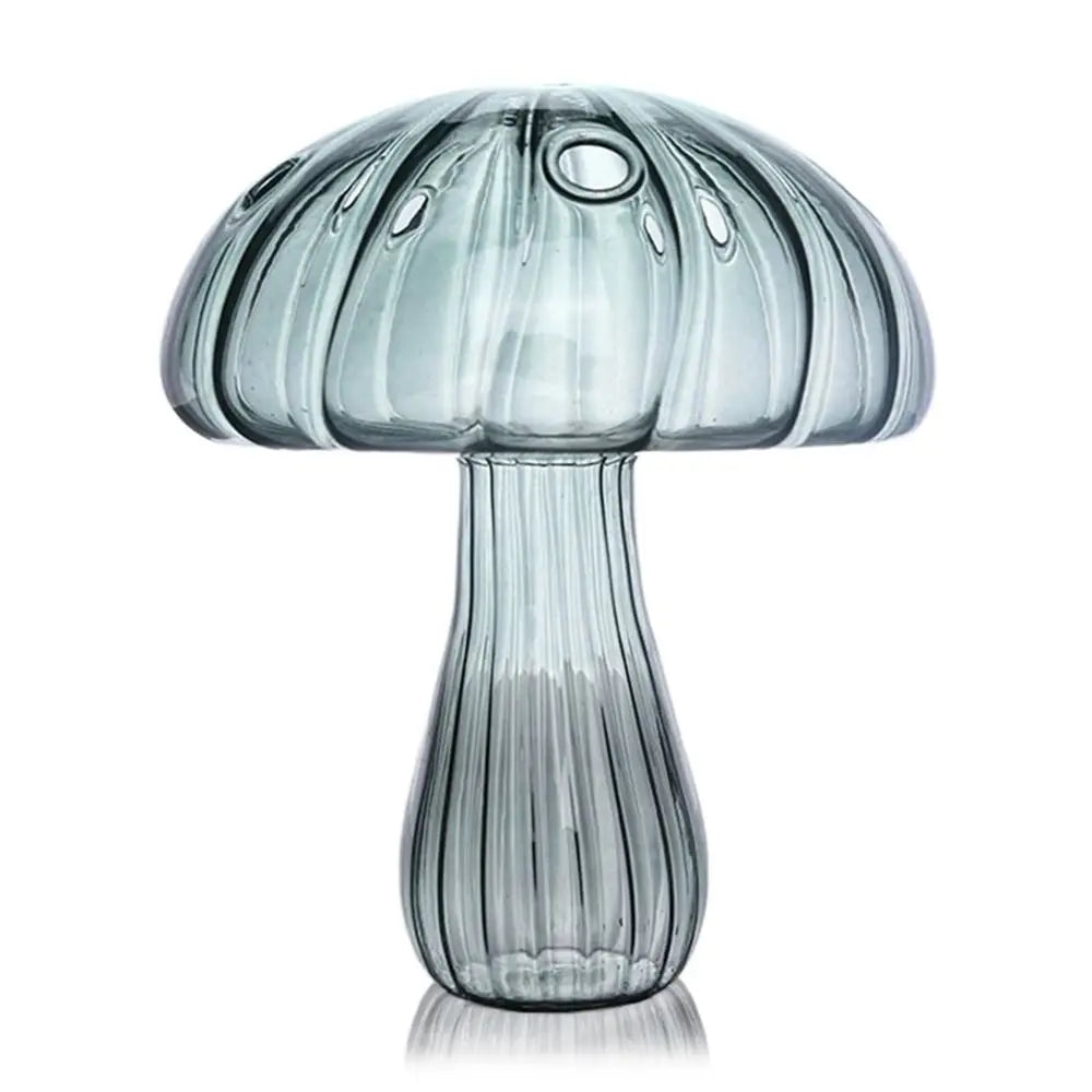 Glass Mushroom Aromatherapy Vase by DecorBites™