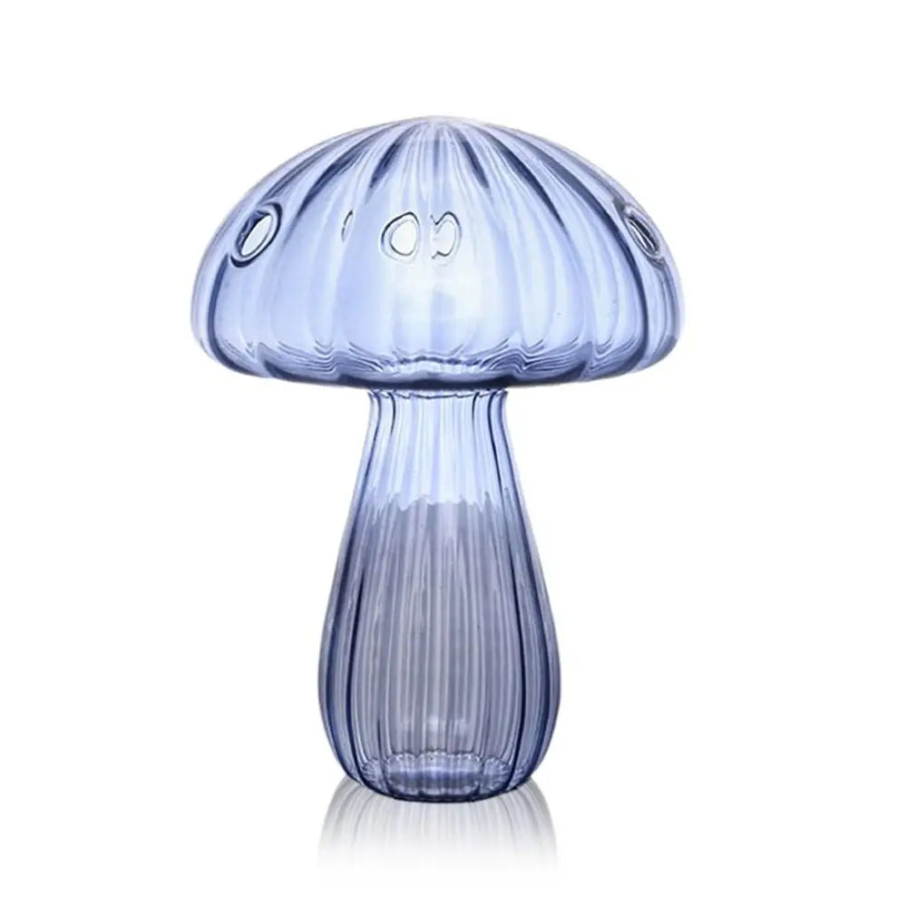 Glass Mushroom Aromatherapy Vase by DecorBites™